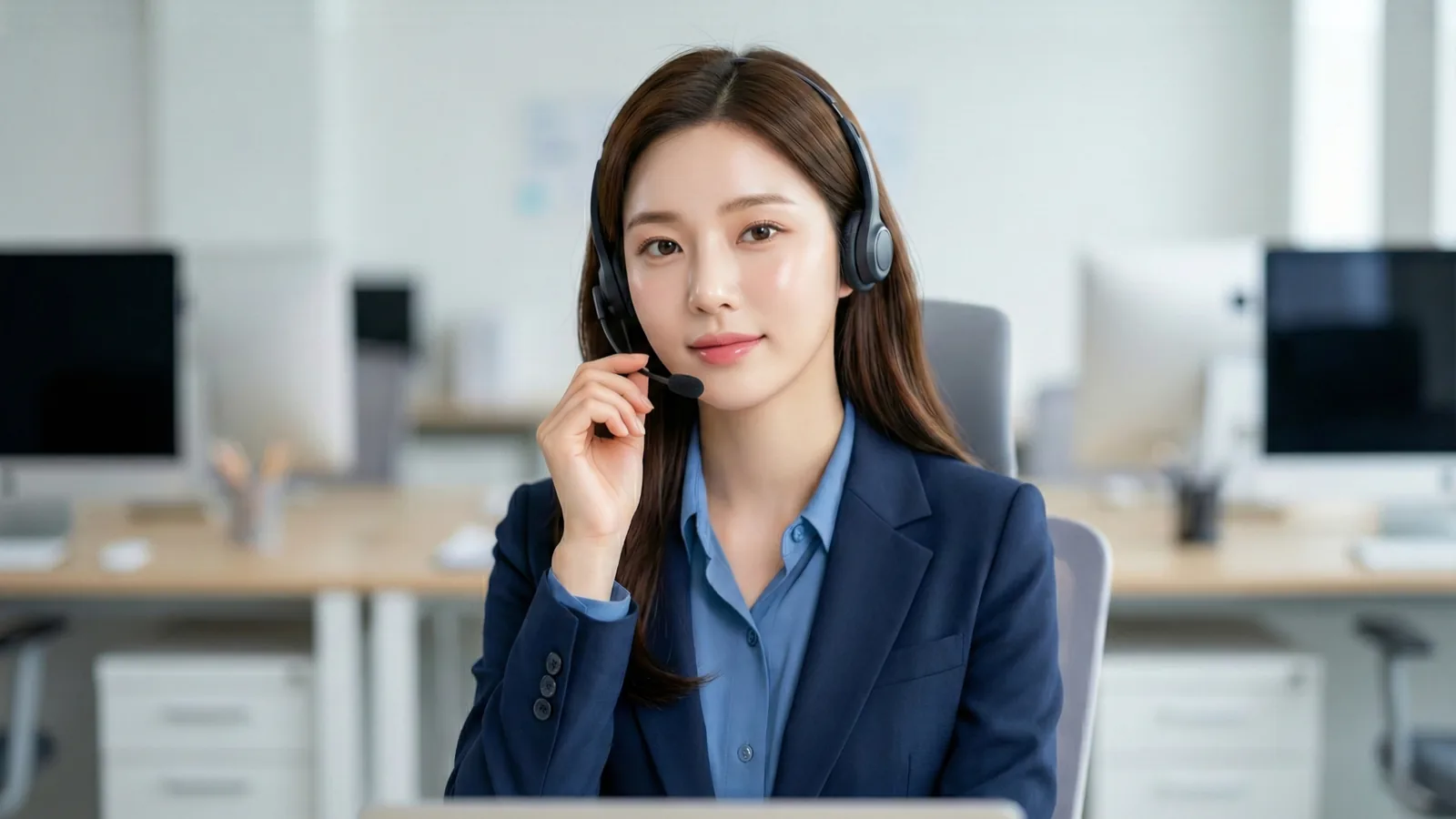 SK 정보이용료 현금화 상담을 안내하는 품티켓 상담원
