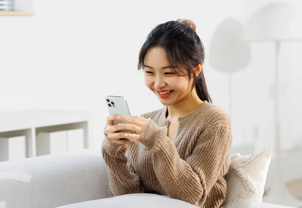 청구 항목을 확인하는 화면